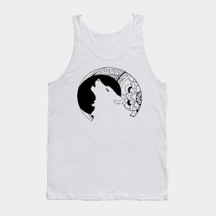 Howling Wolf Mandala Tank Top